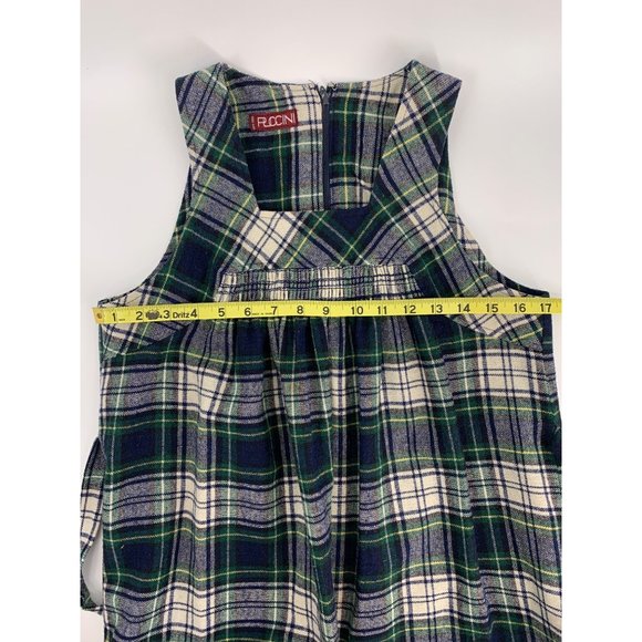 Vintage Puccini Plaid Dress with Pockets Size S - Picture 8 of 11